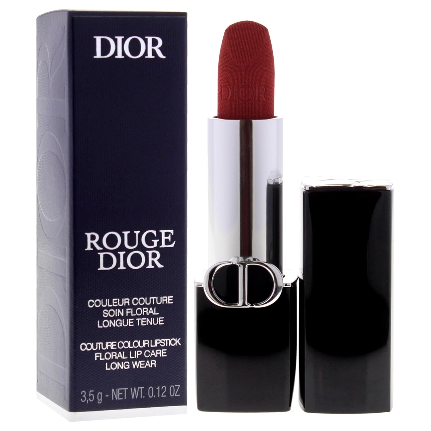 DIOR-LIPSTICK-4-5.jpg Dior Rouge Clásico Rosewood ICONE 772 -3.5g - Imagen 1