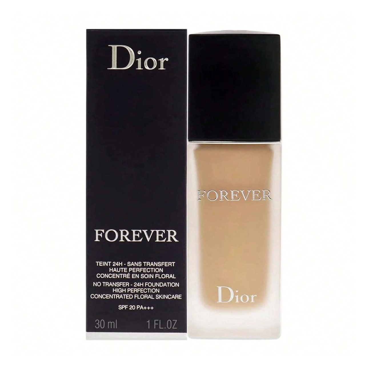 Dior-Liquid-Foundation-1A.jpg Dior Base de Maquillaje Líquida Forever Tono 1N Neutral- 30mL - Imagen 1